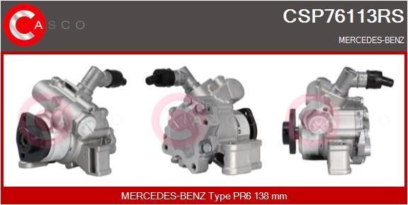Casco CSP76113RS Hydraulic Pump, steering system CSP76113RS: Buy near me in Poland at 2407.PL - Good price!