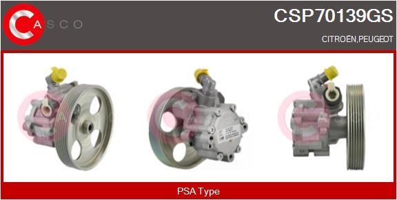 Casco CSP70139GS Pompa hydrauliczna, układ kierowniczy CSP70139GS: Dobra cena w Polsce na 2407.PL - Kup Teraz!