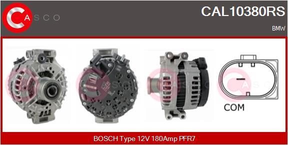 Casco CAL10380RS Alternator CAL10380RS: Buy near me in Poland at 2407.PL - Good price!