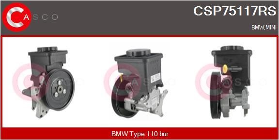Casco CSP75117RS Pompa hydrauliczna, układ kierowniczy CSP75117RS: Dobra cena w Polsce na 2407.PL - Kup Teraz!