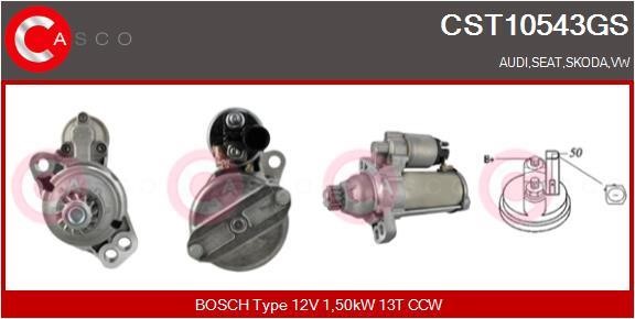 Casco CST10543GS Starter CST10543GS: Buy near me in Poland at 2407.PL - Good price!