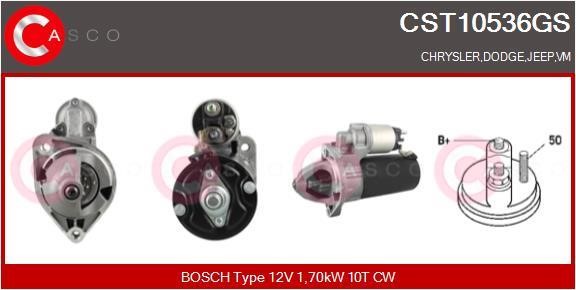 Casco CST10536GS Стартер CST10536GS: Отличная цена - Купить в Польше на 2407.PL!