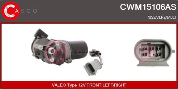 Casco CWM15106AS Мотор стеклоочистителя CWM15106AS: Отличная цена - Купить в Польше на 2407.PL!