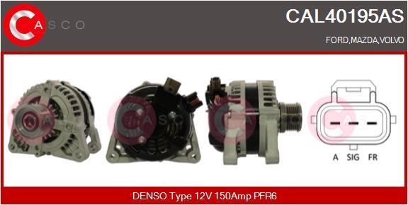 Casco CAL40195AS Alternator CAL40195AS: Buy near me in Poland at 2407.PL - Good price!