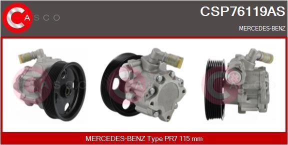 Casco CSP76119AS Hydraulic Pump, steering system CSP76119AS: Buy near me in Poland at 2407.PL - Good price!