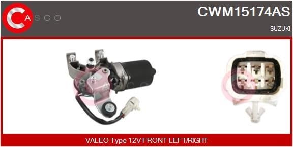 Casco CWM15174AS Мотор склоочисника CWM15174AS: Приваблива ціна - Купити у Польщі на 2407.PL!
