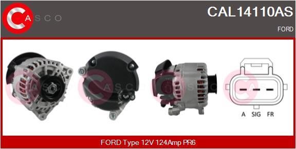 Casco CAL14110AS Alternator CAL14110AS: Buy near me in Poland at 2407.PL - Good price!