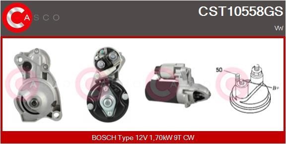 Casco CST10558GS Стартер CST10558GS: Отличная цена - Купить в Польше на 2407.PL!