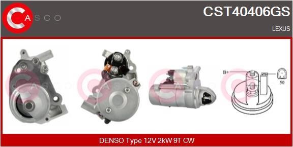 Casco CST40406GS Starter CST40406GS: Buy near me in Poland at 2407.PL - Good price!