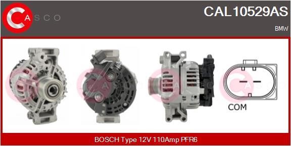 Casco CAL10529AS Alternator CAL10529AS: Buy near me in Poland at 2407.PL - Good price!