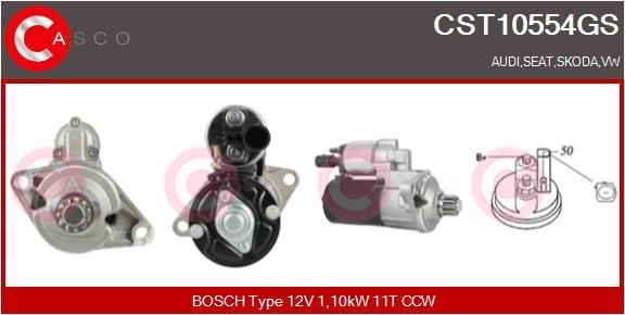 Casco CST10554GS Starter CST10554GS: Buy near me at 2407.PL in Poland at an Affordable price!