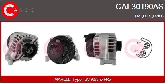 Casco CAL30190AS Alternator CAL30190AS: Buy near me at 2407.PL in Poland at an Affordable price!