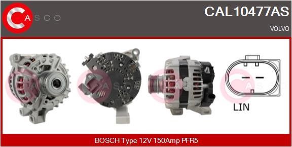 Casco CAL10477AS Alternator CAL10477AS: Buy near me at 2407.PL in Poland at an Affordable price!
