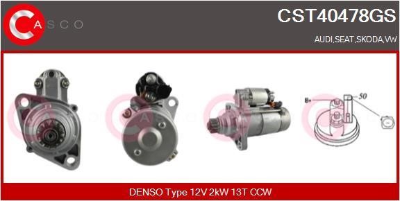 Casco CST40478GS Starter CST40478GS: Buy near me in Poland at 2407.PL - Good price!