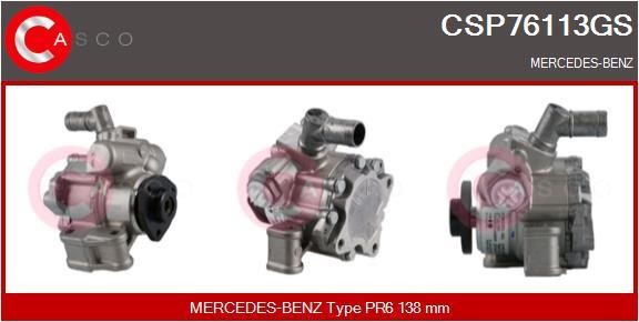 Casco CSP76113GS Pompa hydrauliczna, układ kierowniczy CSP76113GS: Atrakcyjna cena w Polsce na 2407.PL - Zamów teraz!