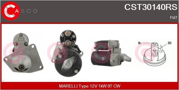 Casco CST30140RS Стартер CST30140RS: Отличная цена - Купить в Польше на 2407.PL!