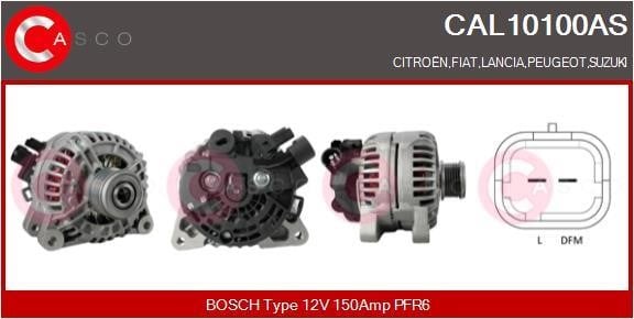 Casco CAL10100AS Alternator CAL10100AS: Buy near me in Poland at 2407.PL - Good price!