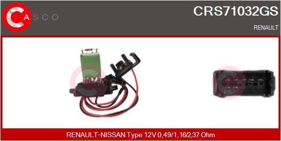 Casco CRS71032GS Widerstand, Innenraumgebläse CRS71032GS: Kaufen Sie zu einem guten Preis in Polen bei 2407.PL!