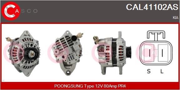 Casco CAL41102AS Alternator CAL41102AS: Buy near me in Poland at 2407.PL - Good price!