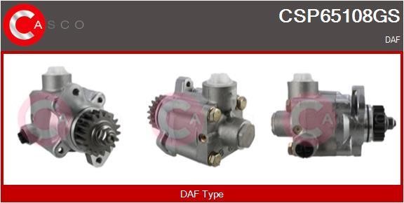 Casco CSP65108GS Hydraulic Pump, steering system CSP65108GS: Buy near me at 2407.PL in Poland at an Affordable price!