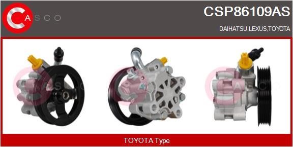 Casco CSP86109AS Hydraulic Pump, steering system CSP86109AS: Buy near me in Poland at 2407.PL - Good price!