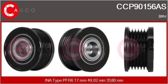 Casco CCP90156AS Belt pulley generator CCP90156AS: Buy near me at 2407.PL in Poland at an Affordable price!
