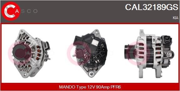 Casco CAL32189GS Alternator CAL32189GS: Buy near me in Poland at 2407.PL - Good price!