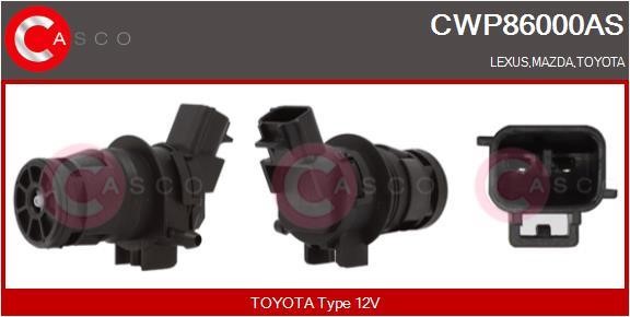 Casco CWP86000AS Washer pump CWP86000AS: Buy near me in Poland at 2407.PL - Good price!