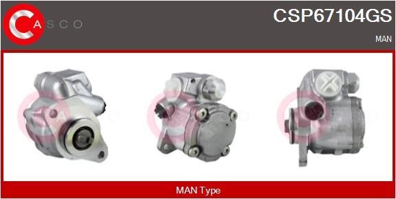 Casco CSP67104GS Hydraulic Pump, steering system CSP67104GS: Buy near me in Poland at 2407.PL - Good price!