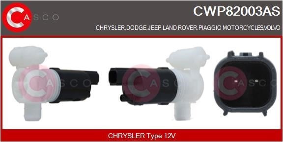 Casco CWP82003AS Water Pump, window cleaning CWP82003AS: Buy near me in Poland at 2407.PL - Good price!