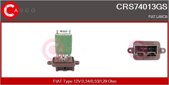 Casco CRS74013GS Resistor, interior blower CRS74013GS: Buy near me in Poland at 2407.PL - Good price!