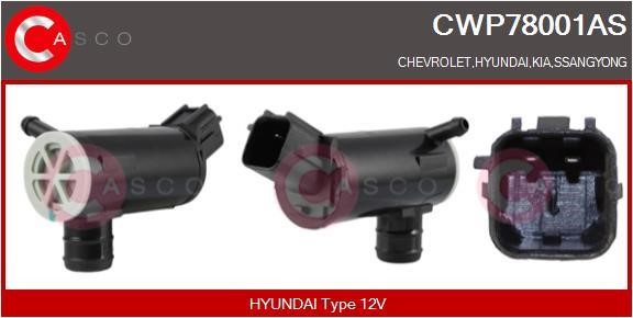 Casco CWP78001AS Water Pump, window cleaning CWP78001AS: Buy near me in Poland at 2407.PL - Good price!