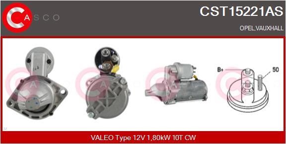 Casco CST15221AS Starter CST15221AS: Buy near me in Poland at 2407.PL - Good price!