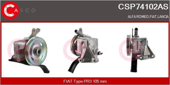 Casco CSP74102AS Hydraulic Pump, steering system CSP74102AS: Buy near me at 2407.PL in Poland at an Affordable price!