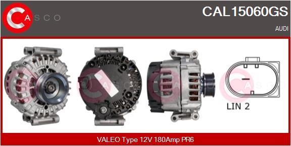 Casco CAL15060GS Alternator CAL15060GS: Buy near me in Poland at 2407.PL - Good price!