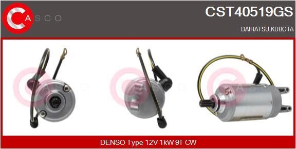 Casco CST40519GS Стартер CST40519GS: Купить в Польше - Отличная цена на 2407.PL!