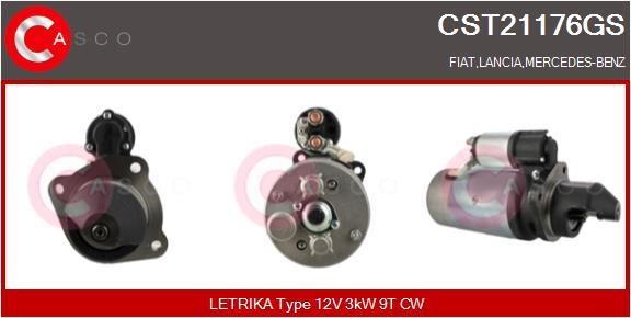 Casco CST21176GS Starter CST21176GS: Buy near me in Poland at 2407.PL - Good price!