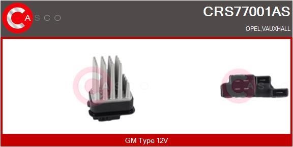 Casco CRS77001AS Resistor, interior blower CRS77001AS: Buy near me in Poland at 2407.PL - Good price!