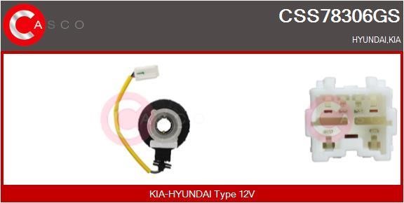 Casco CSS78306GS Steering wheel position sensor CSS78306GS: Buy near me in Poland at 2407.PL - Good price!