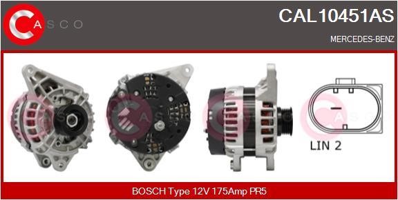 Casco CAL10451AS Alternator CAL10451AS: Buy near me in Poland at 2407.PL - Good price!