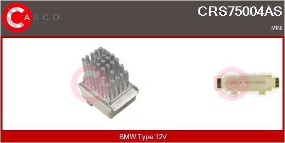 Casco CRS75004AS Resistor, interior blower CRS75004AS: Buy near me in Poland at 2407.PL - Good price!