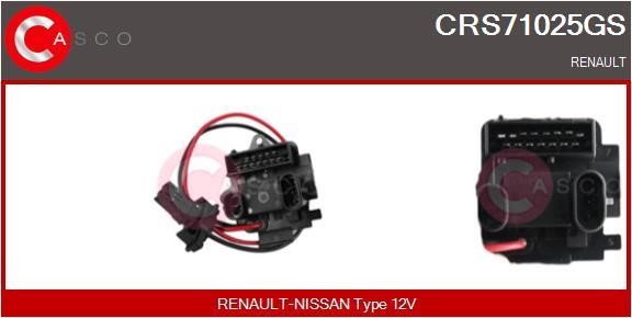 Casco CRS71025GS Резистор, компресор салону CRS71025GS: Приваблива ціна - Купити у Польщі на 2407.PL!