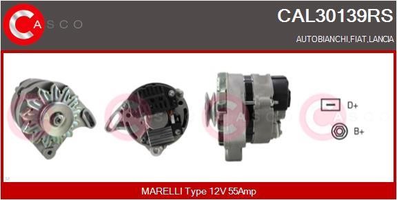 Casco CAL30139RS Alternator CAL30139RS: Buy near me in Poland at 2407.PL - Good price!