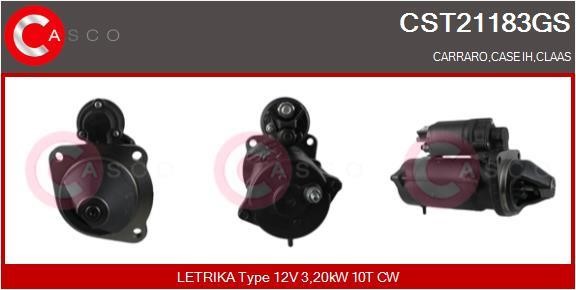 Casco CST21183GS Starter CST21183GS: Buy near me in Poland at 2407.PL - Good price!