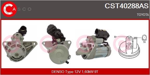 Casco CST40288AS Starter CST40288AS: Buy near me in Poland at 2407.PL - Good price!