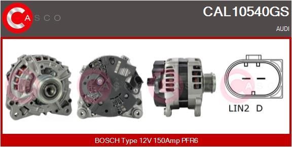 Casco CAL10540GS Alternator CAL10540GS: Dobra cena w Polsce na 2407.PL - Kup Teraz!