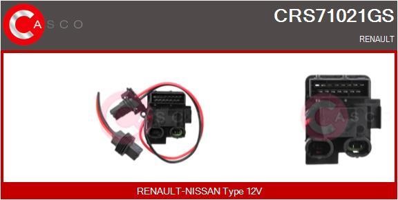Casco CRS71021GS Резистор, компресор салону CRS71021GS: Приваблива ціна - Купити у Польщі на 2407.PL!