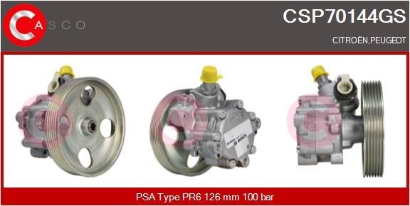 Casco CSP70144GS Hydraulic Pump, steering system CSP70144GS: Buy near me in Poland at 2407.PL - Good price!