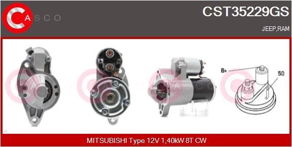 Casco CST35229GS Starter CST35229GS: Buy near me in Poland at 2407.PL - Good price!