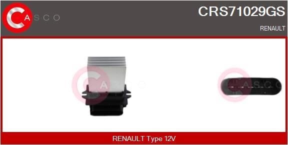 Casco CRS71029GS Resistor, interior blower CRS71029GS: Buy near me in Poland at 2407.PL - Good price!